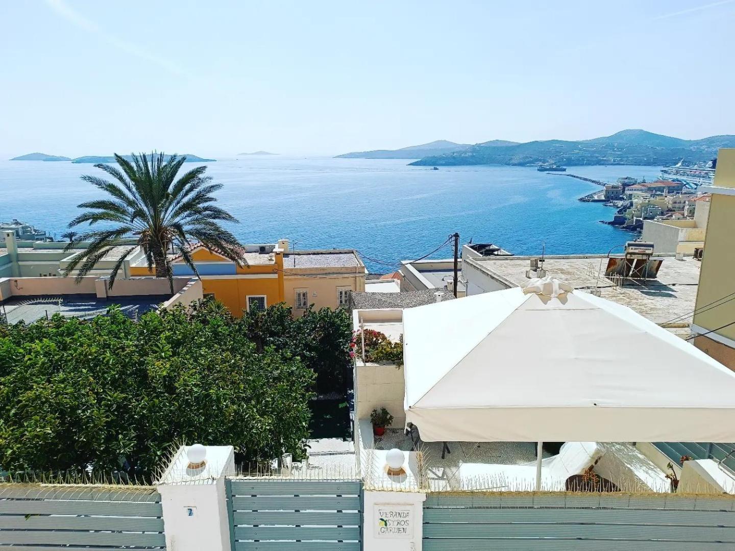 Veranda Syros House Ermoupoli Buitenkant foto